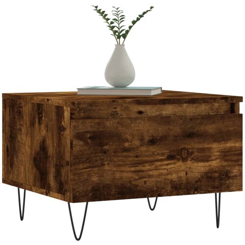  Stolići za kavu 2 kom boja hrasta 50x46x35 cm konstruirano drvo Slike