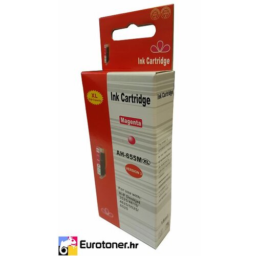 Eurotoner Zamjenska tinta za HP 655 XL CZ111AE Ljubičasta Cijene