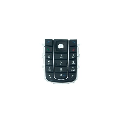 Nokia tipkovnica 6230i srebrna, črna - original Cene