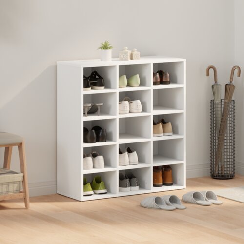 vidaXL ormar za cipele bijela 52.5 x 30 x 50 cm konstruirano drvo Cijene