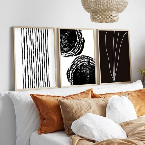 Wallity Uokvirena slika Huhu240, 20x30 cm, 3 dijela Cene