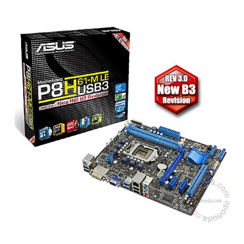 Asus P8H61-M LE/USB3 matična ploča Slike