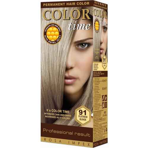 Color Time 91 platinasto plava boja za kosu Cene