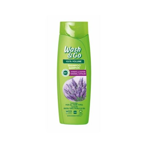 Wash&go šampon lavanda 360ML Slike