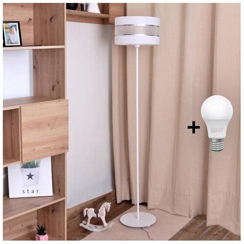  led podna lampa helen 1xE27/15W/230V bela Cene