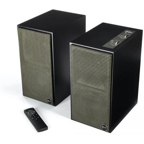 Klipsch aktivni zvočnik par Heritage The Fives, 160 W, Bluetooth HDMI ARC USB optični RCA AUX, mat črna Slike