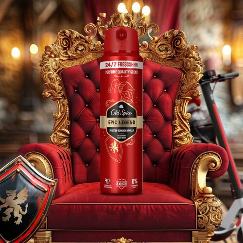 Old Spice Epic Legend deodorant v pr&amp;scaron;ilu za mo&amp;scaron;ke 150 ml Slike