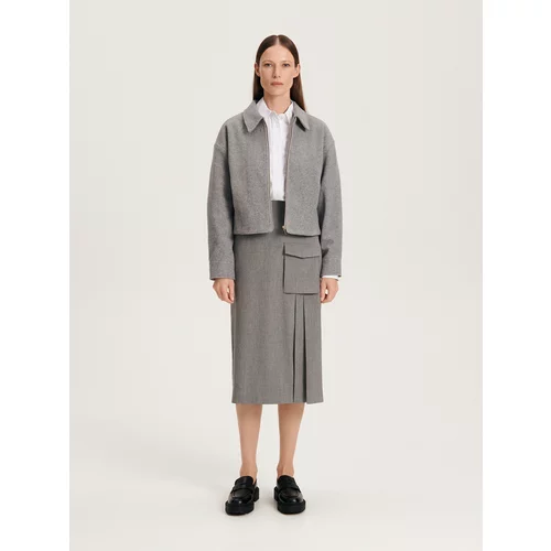 Reserved - Ženska suknja - light grey