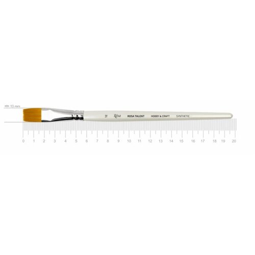  Rosa Hobbi Craft Flat Paintbrush | 12 Slike