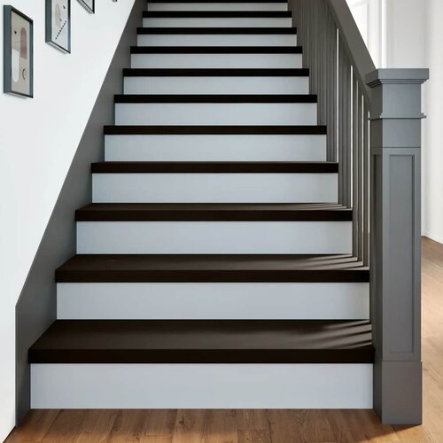  Gazi&scaron;ta stepenice 2 kom tamnosmeđi 90x30x2 cm masivna hrast Cijene
