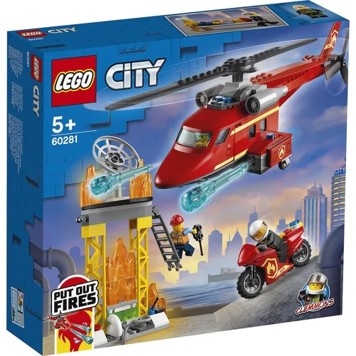 Lego City Fire 60281 Helikopter za reševanje iz požarov