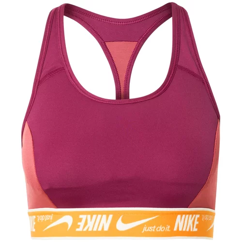 Nike Sportski grudnjak narančasta / crvena / bijela