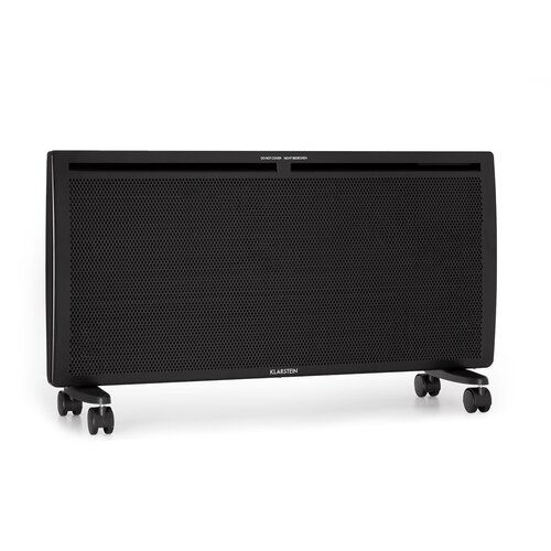 Klarstein hot Spot Slimcurve Double Wave, 2u1 grijalica, 2000 W, tjedni tajmer, crna Cijene