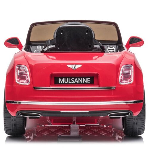  Licencirani avto na akumulator Bentley Mulsanne &amp;ndash; rdeč/lakiran Slike