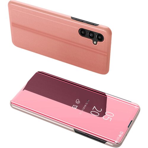  Etui/ovitek s prednjim steklom za Samsung A34 5G, Rose Gold Cene