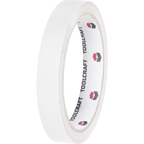 Toolcraft Jednostrana ljepilna traka od tkanine HEB38L10WC, (Dx Š) 10 m x 38 mm, bijela Cijene