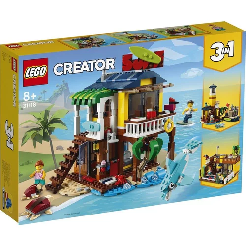 Lego Creator - 31118 Hišica na plaži za surferje
