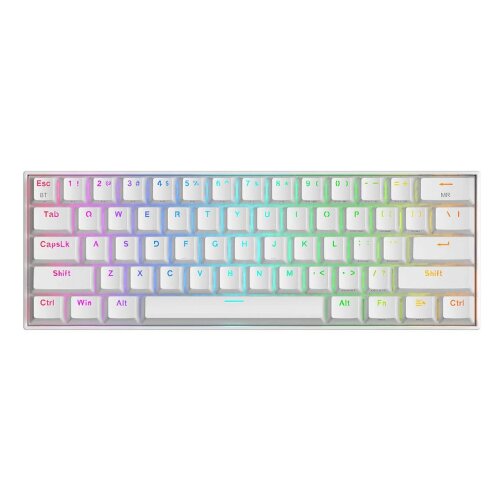 Razer blackwidow V3 - mechanical gaming keyboard green switch - quartz edition Slike