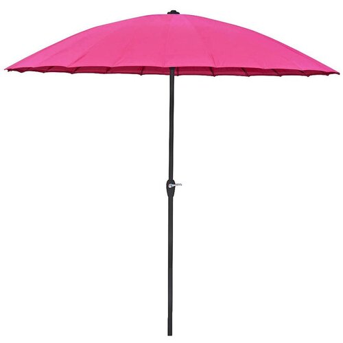 Garden Pleasure Ružičasti suncobran ø 255 cm - Cijene