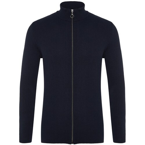 Trendyol Cardigan - Dark blue - Fitted Slike