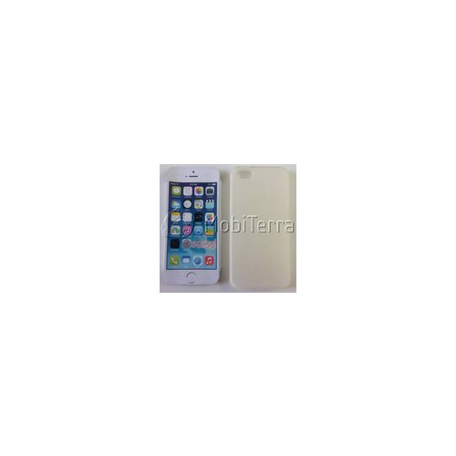  Gumijasti / gel etui Jelly Plum za Apple iPhone SE / iPhone 5S / iPhone 5 - beli Slike