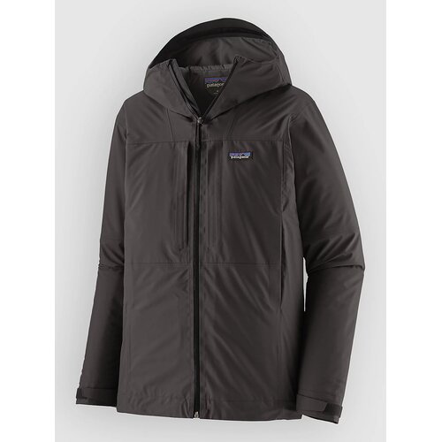 Patagonia Insulated Boulder Fork Rain Jacket black Cene