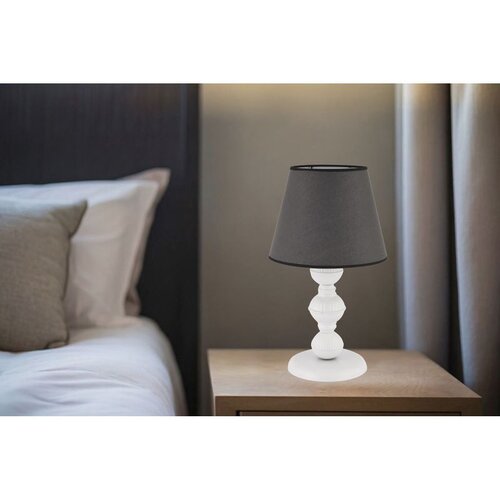 Opviq 301 - Dark Grey, White Dark Grey White Table Lamp Cene