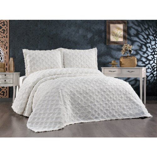 harem - cream cream double bedspread set Slike