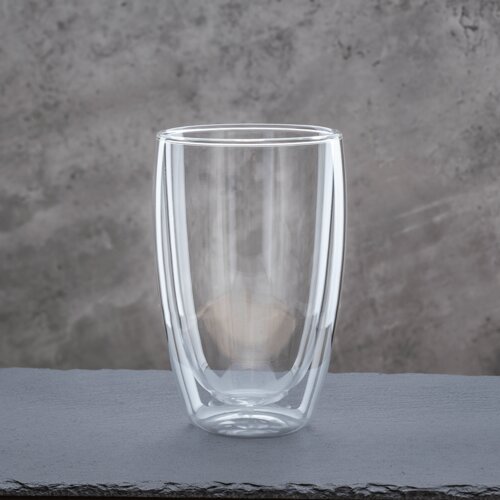 Kondela Komplet 2 termo skodelic, 450 ml, prozorna, HOTCOOL TIP 2 Slike