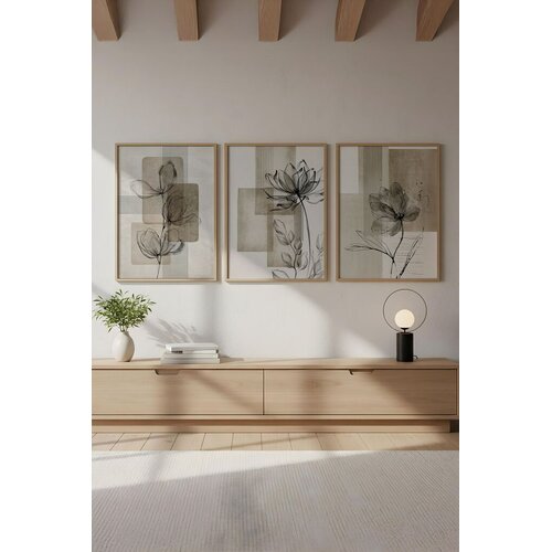 Wallity Slika Huhu714, 30 x 40cm, 3 dela Cene