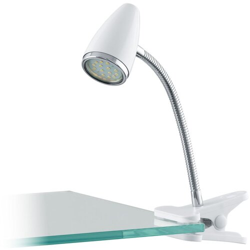 Eglo Riccio 1 stolna/1, s kvač, led, gu10, 3w, 240lm, bijela /krom Slike