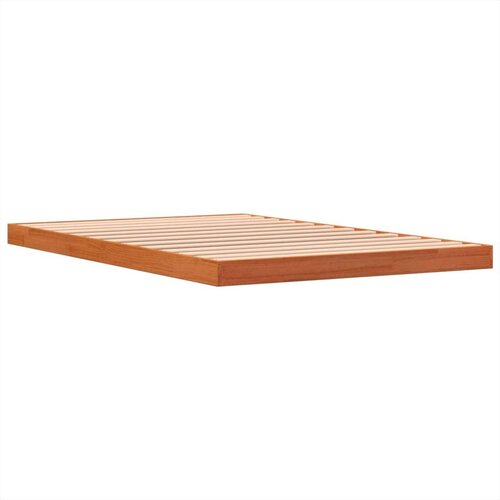 VidaXL Okvir kreveta vo&amp;scaron;tano smeđi 120 x 190 cm od masivne borovine Slike