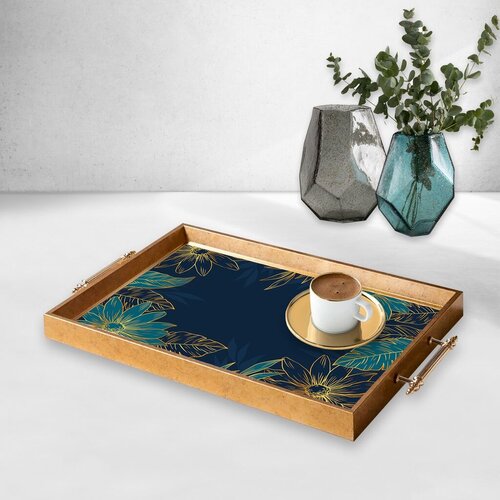 Aberto Design poslužavnik TPEA9772 50 x 29 x 3,5 cm, &amp;scaron;areni Slike