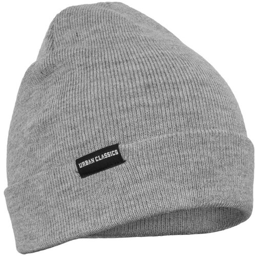 Urban Classics Basic Flap Beanie grey Cene