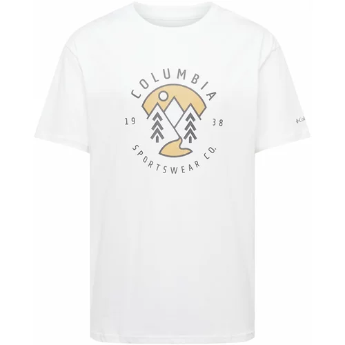 Columbia Funkcionalna majica 'Rapid Ridge' kamela / temno siva / bela