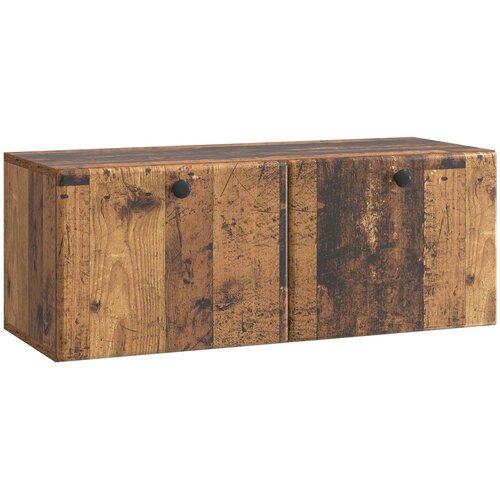 TV ormar za zid 78,5 x 31 x 30 cm Staro drvo Konstruirano drvo Slike