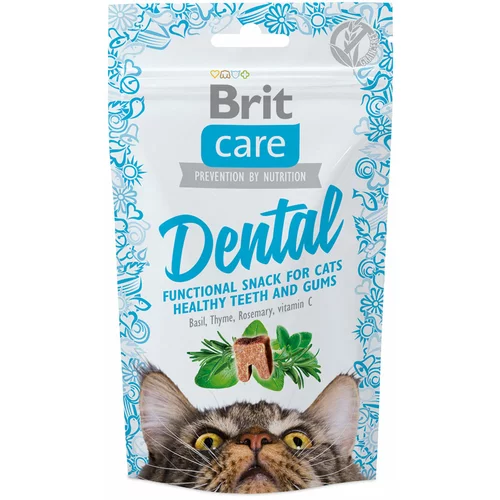 Brit Care Dental mačji priboljški - 50 g