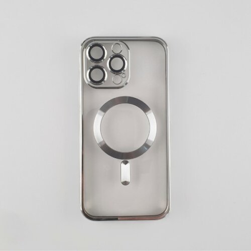  Silikonska futrola magsafe iphone 13 pro max silver Cene