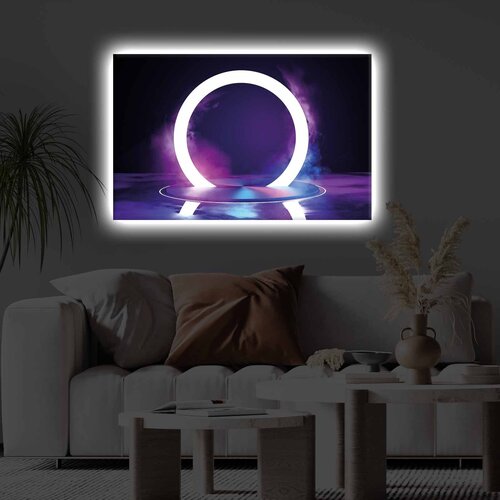 Opviq Slika na platnu sa LED osvetljenjem 45x70cm Cijene