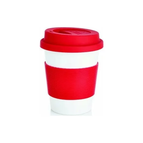 Loooqs pla coffee cup - rdeča