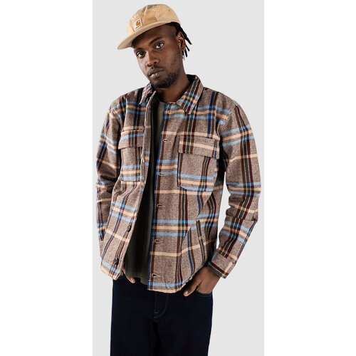 Denim Project Check Pocket Jacket Srajca check 3 brown Cene
