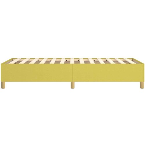  Za krevet s oprugama zeleni 80 x 200 cm od tkanine Slike