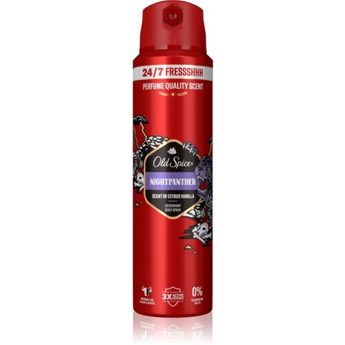 Old Spice Nightpanther deodorant in pršilo za telo za moške 200 ml Cene