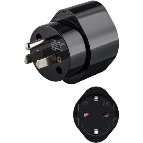  Travel adapter sa EU na USA 15A crni Cijene