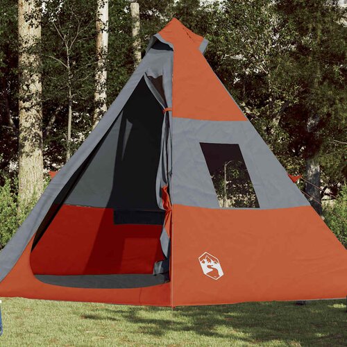 Šator tipi za kampiranje za 7 osoba narančasti vodootporni Cijene