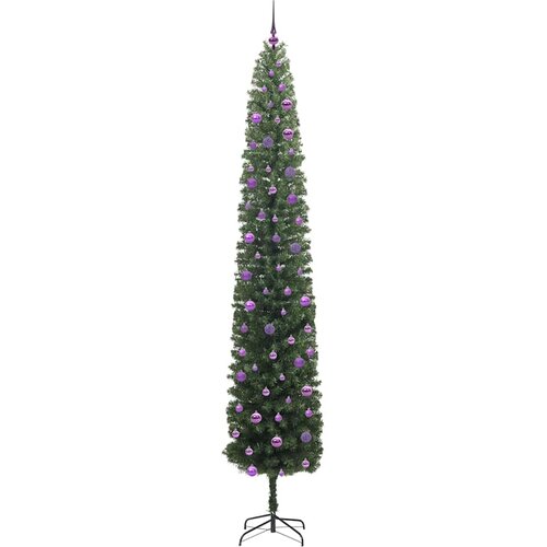  Umjetno božićno drvce Zelena 270 cm PVC i čelik i plastika Slike