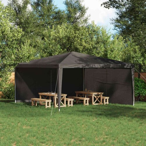  Stranska stena zabavnega &scaron;otora 2 pcs Antracit 400 x 195 cm, (5000218847) Cene