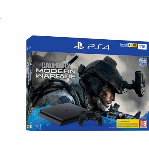 Sony PlayStation 4 Slim 1TB + Call of Dutty Modern Warfare Slike