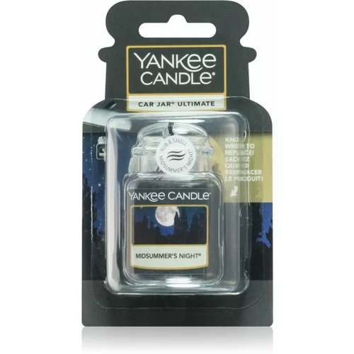 Yankee Candle Midsummer´s Night Car Jar dišava za avto 1 ks