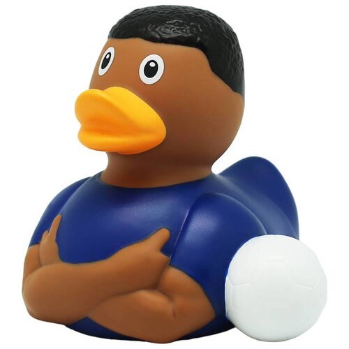 Lilalu patkica - Football Star - Rubber Duck - blue Cene